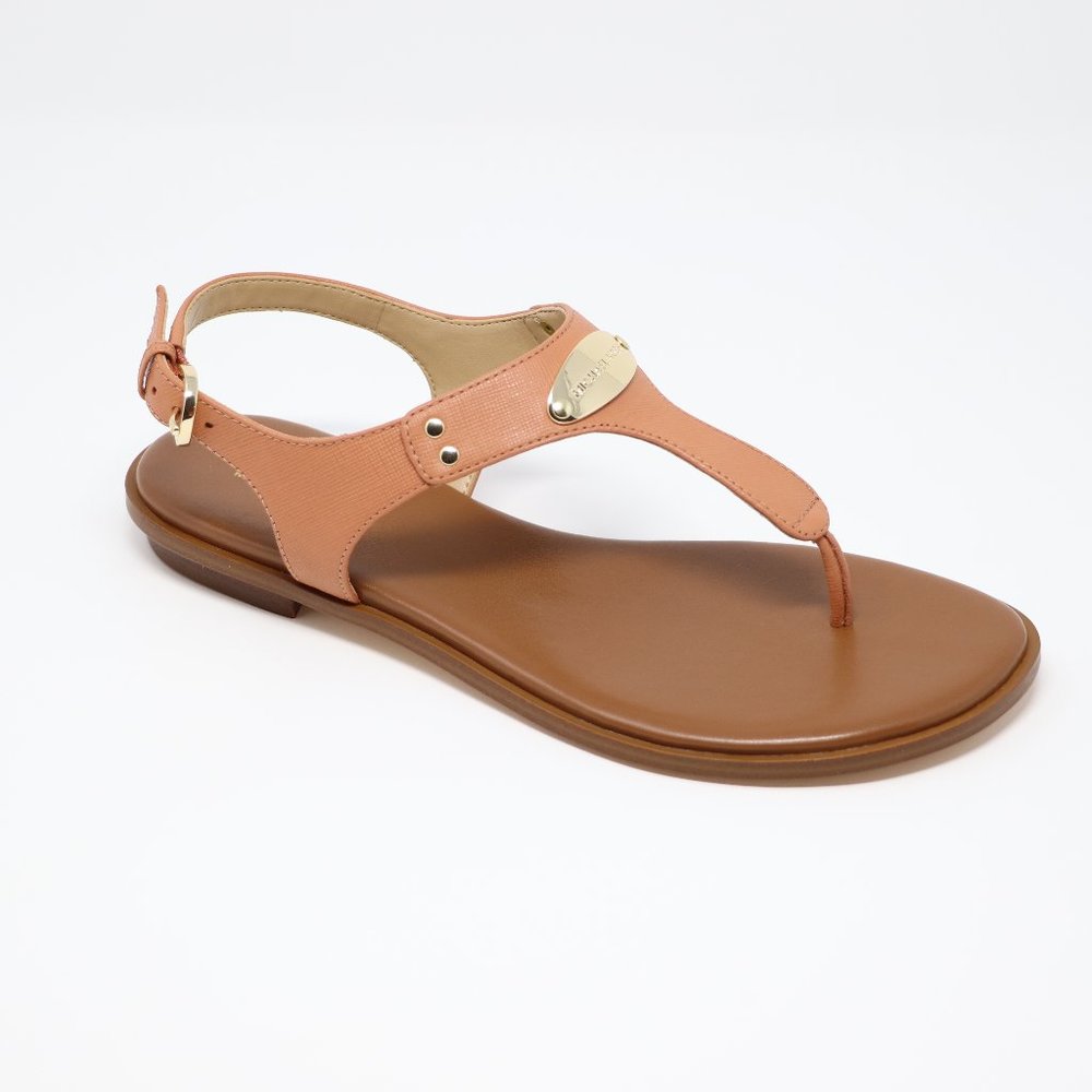 Michael Kors Plate Thong Sandal 6.5 Peach